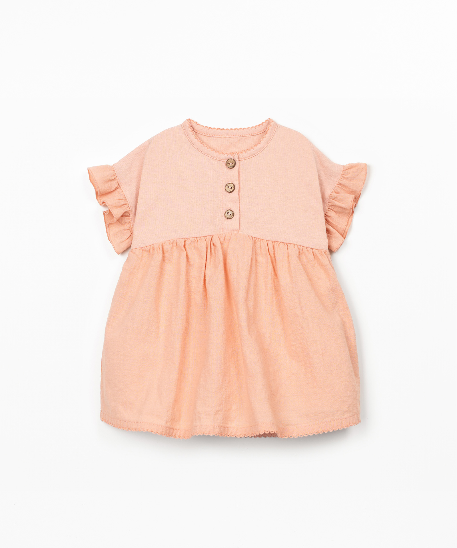 Dress in organic and recycled cotton blend