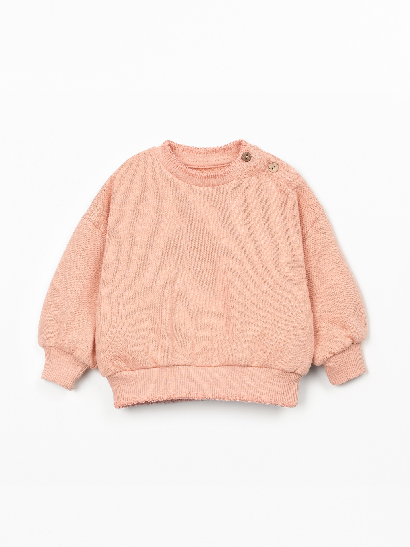 Sweater with a blend of natural fibers