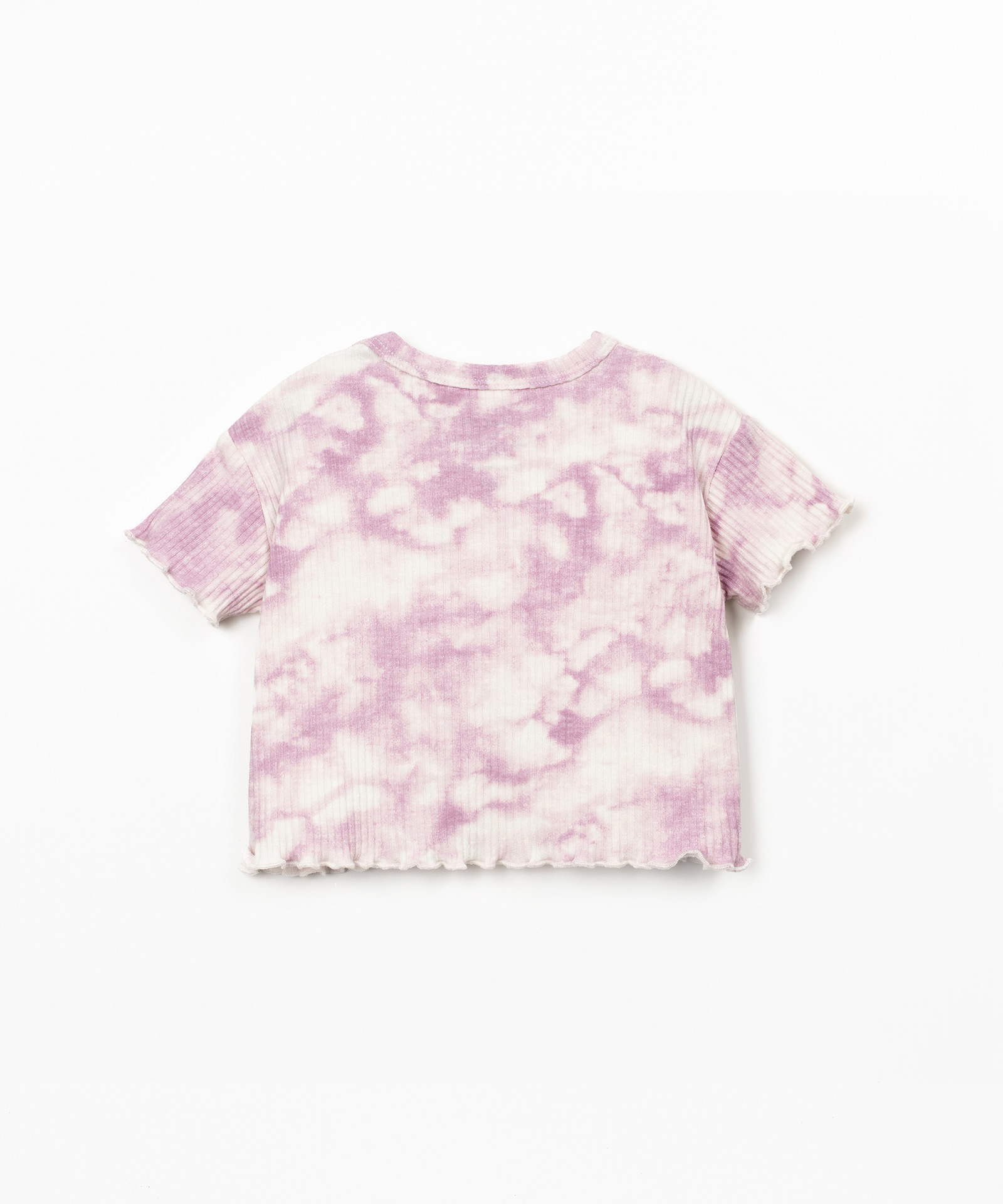 PRINTED RIB T-SHIRT