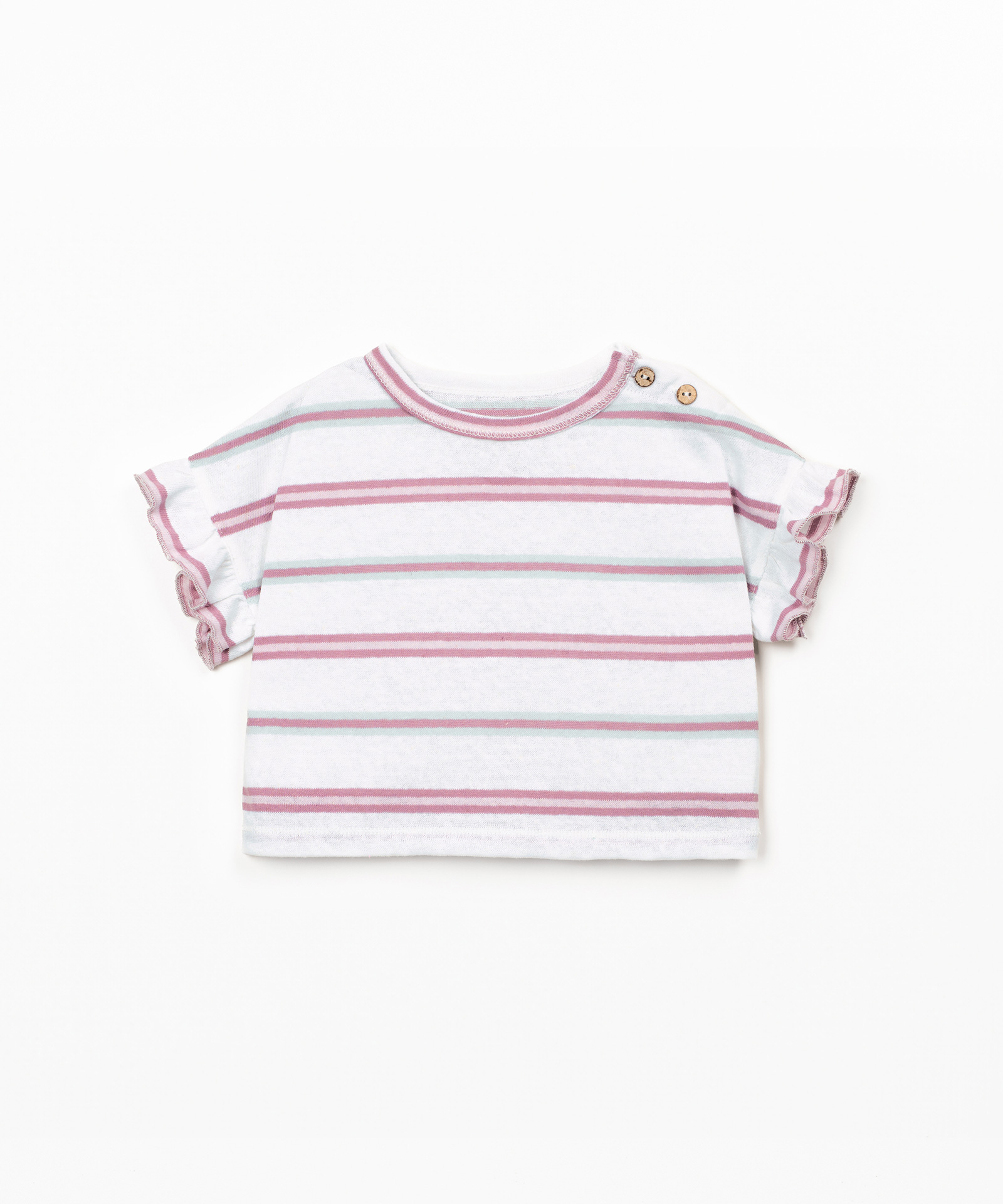 STRIPED JERSEY T-SHIRT