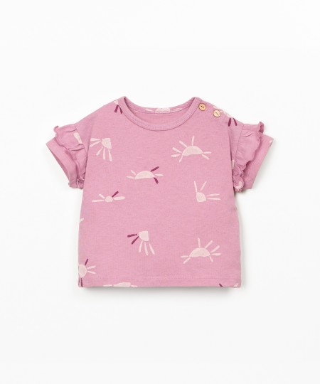 Camiseta anti-UV con mezcla de fibras recicladas y naturales