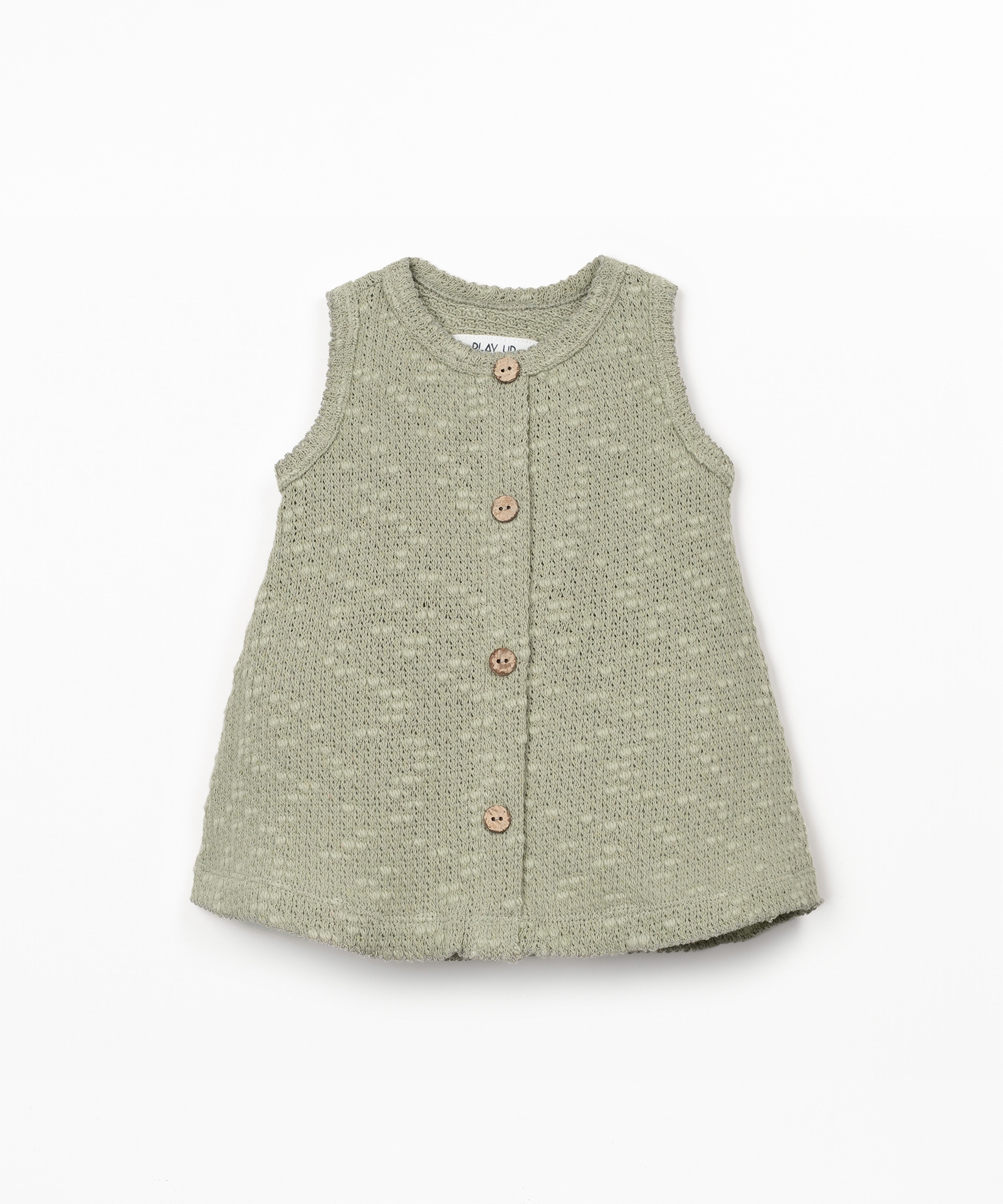 EMBELLISHED PIQUÉ DRESS
