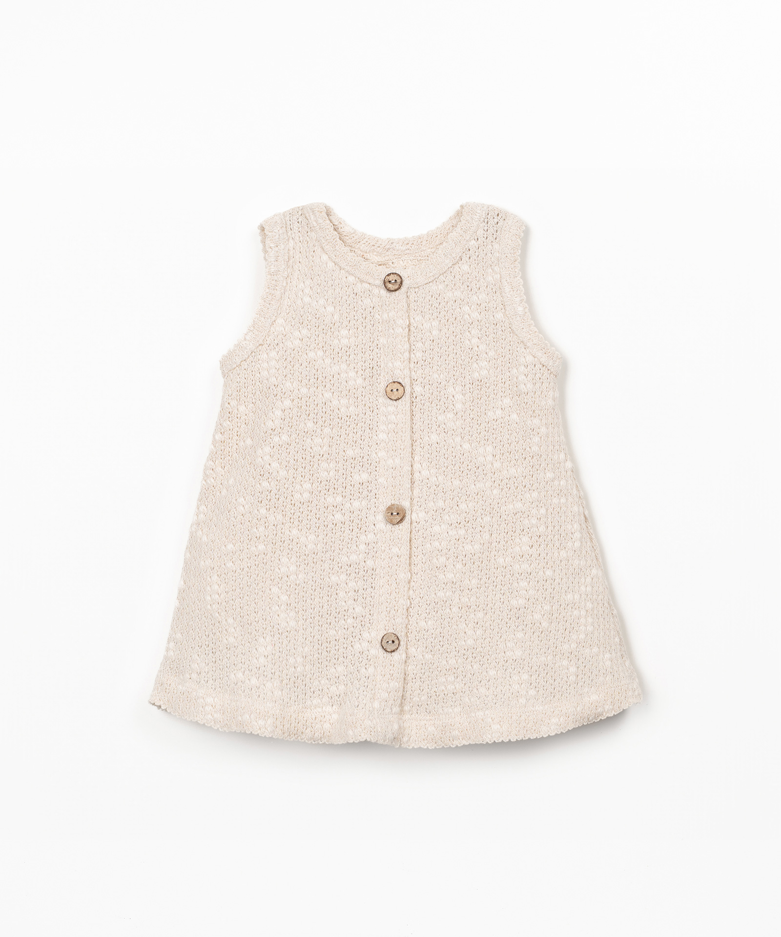 EMBELLISHED PIQUÉ DRESS