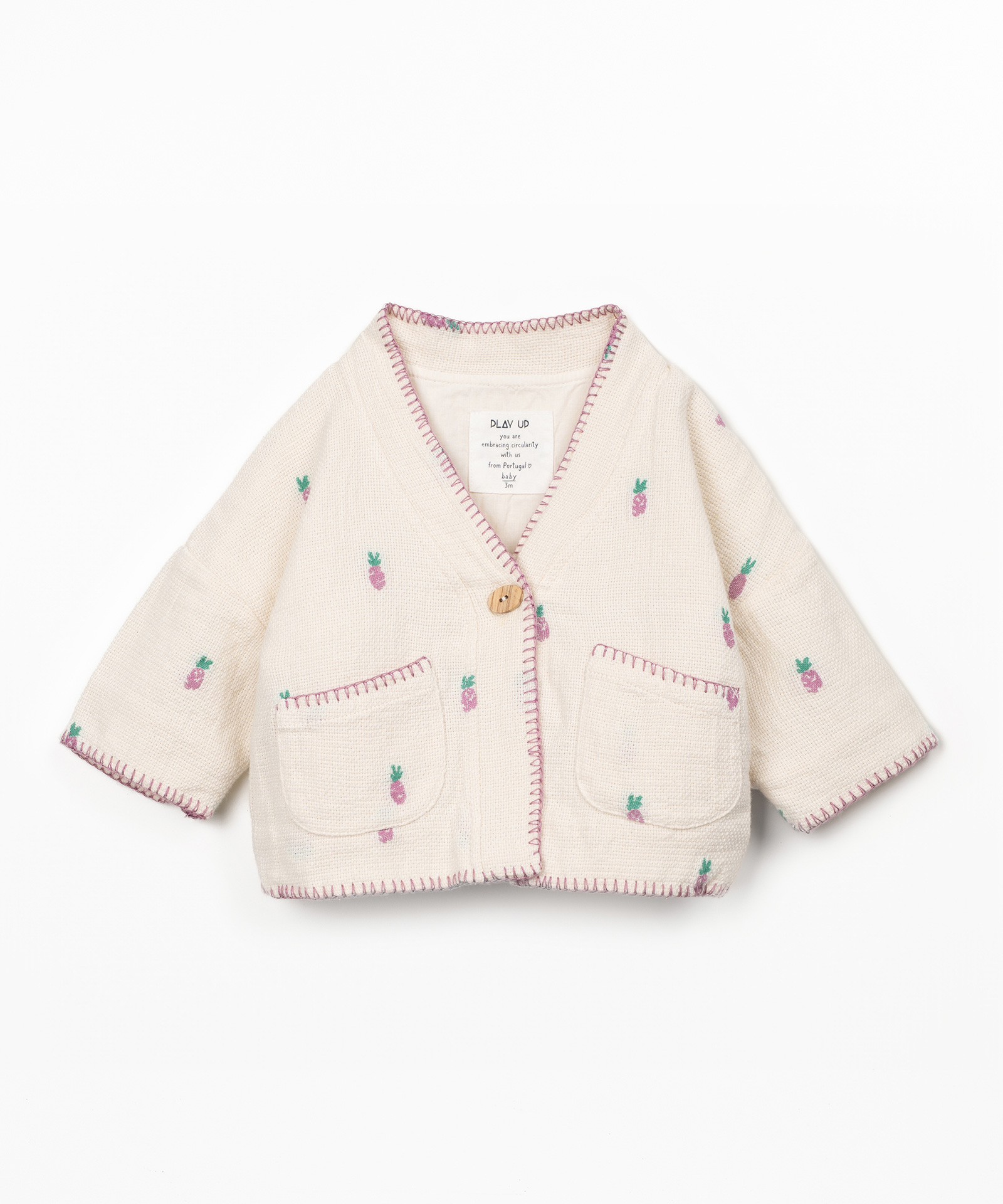 WOVEN CARDIGAN