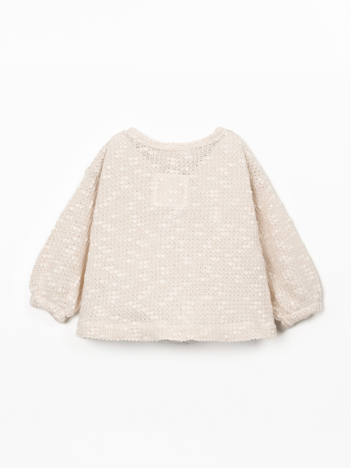 Giacca in maglia con filato Re(Play)