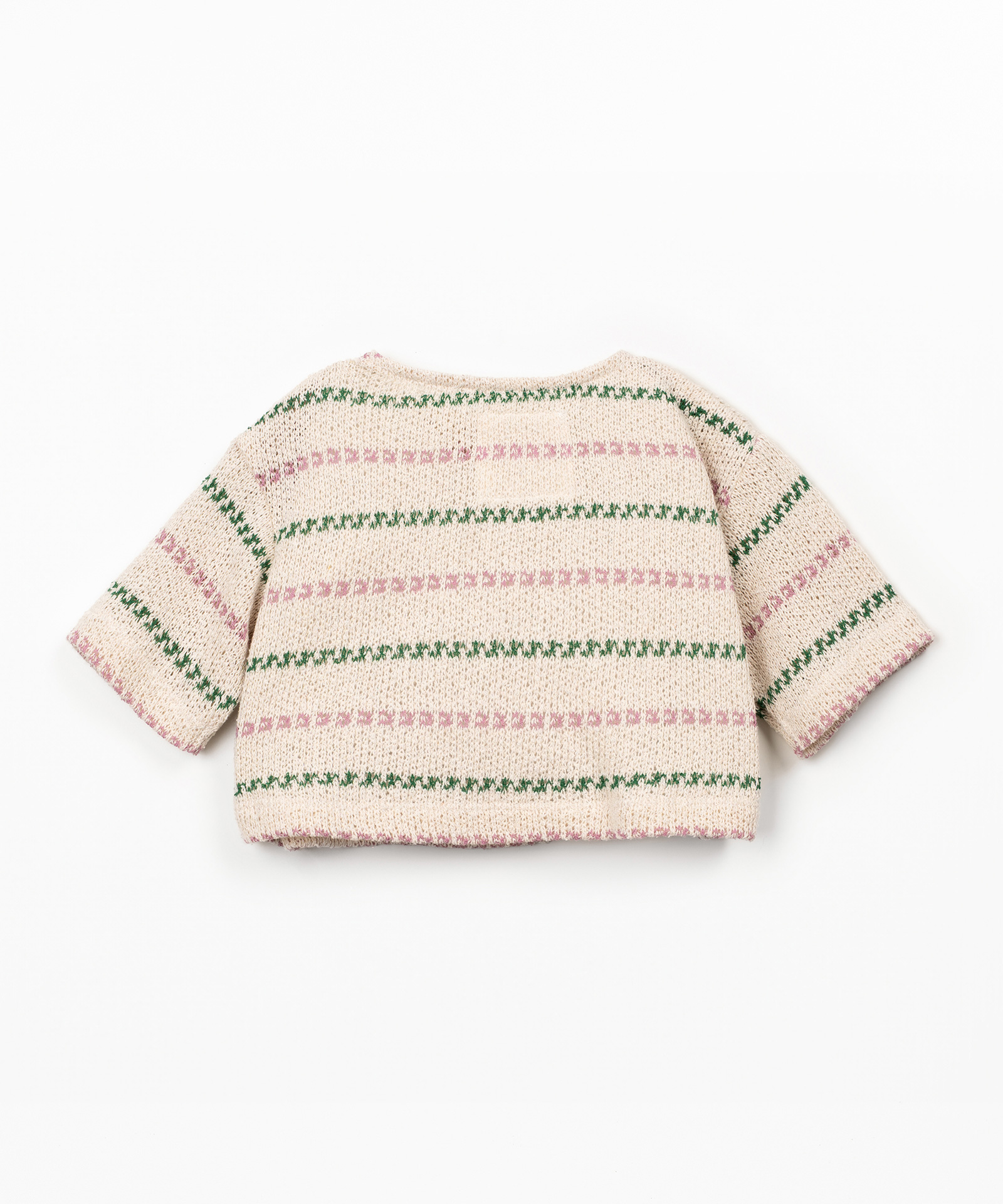 STRIPED JERSEY SWEATER