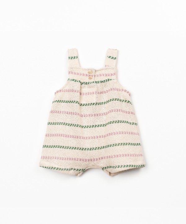 Tutina in misto cotone e cotone riciclato