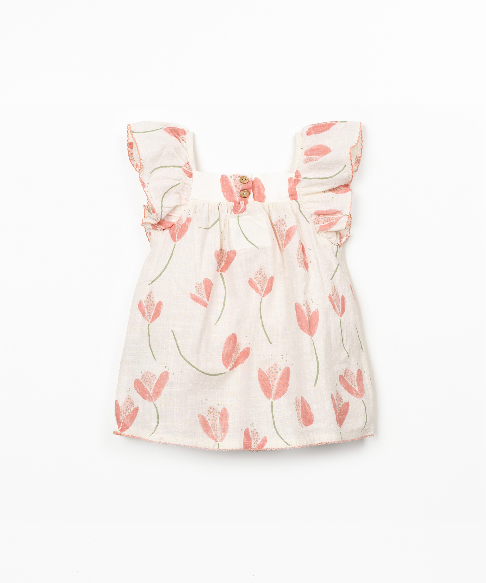 PRINTED WOVEN DRESS