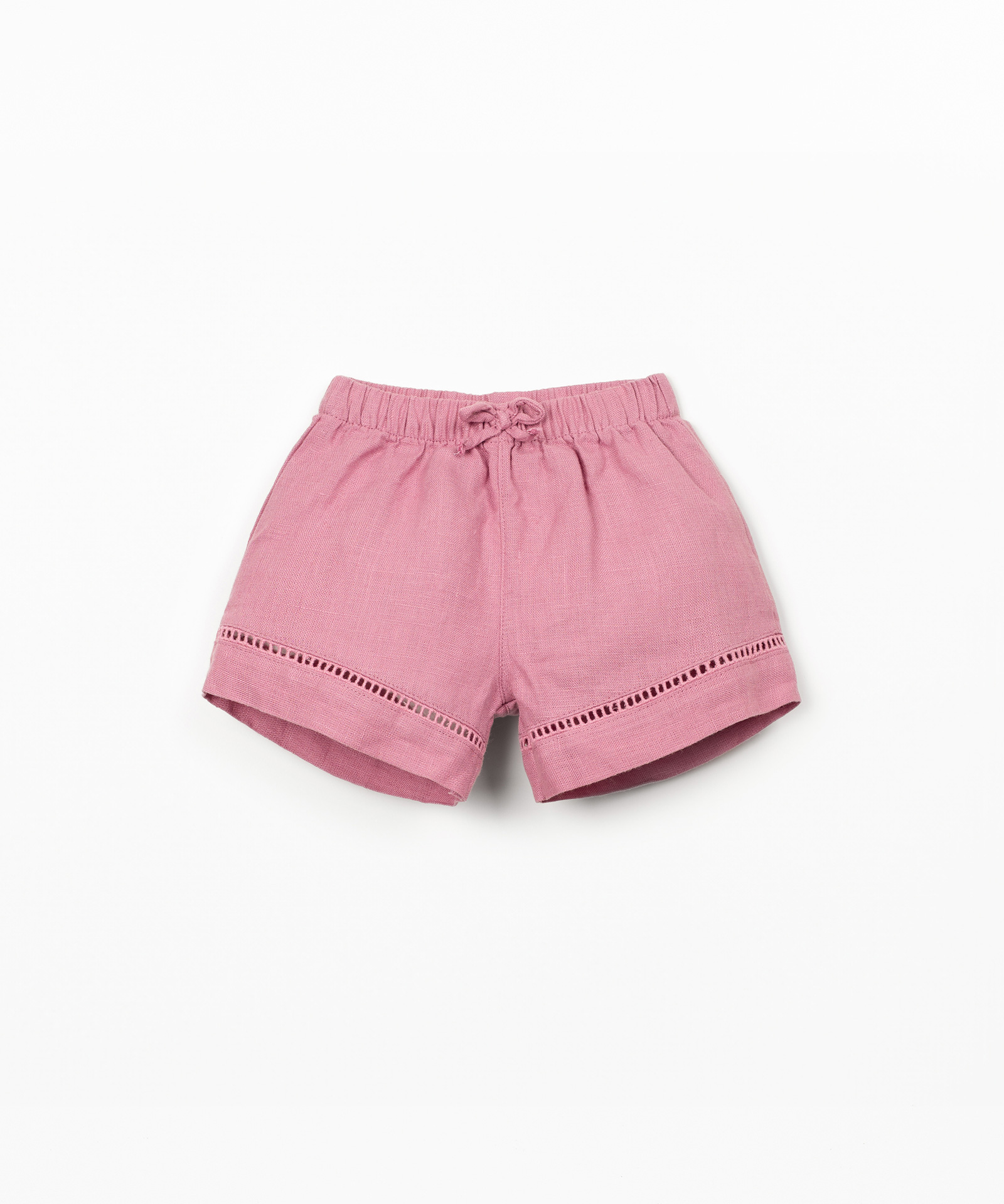 LINEN SHORTS
