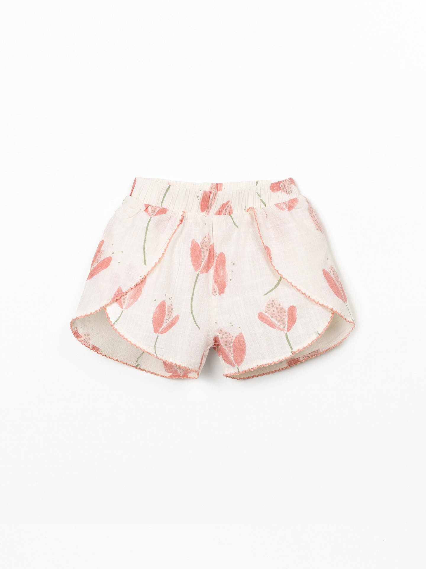 Pantaloncini in tessuto con inserti laterali