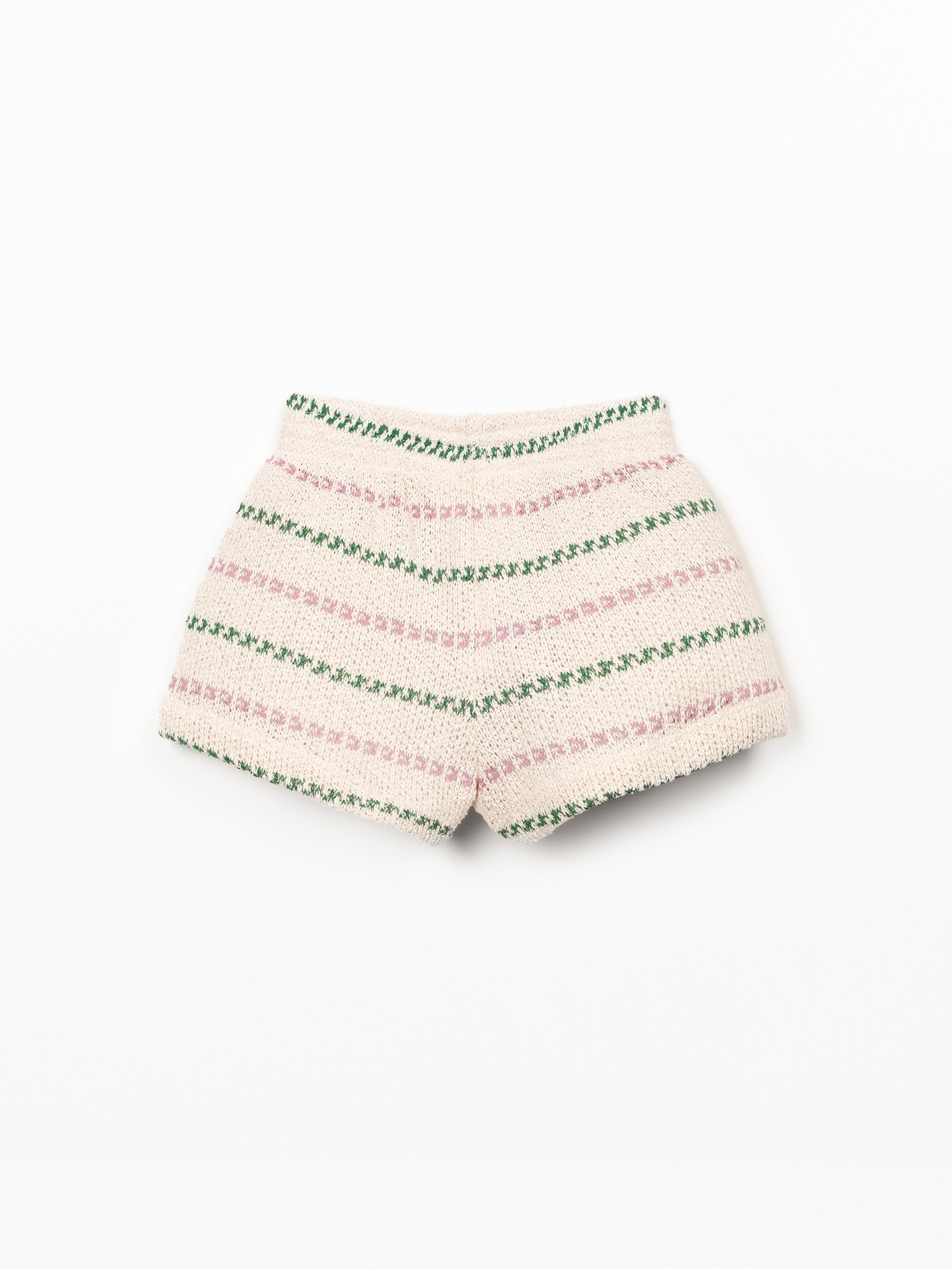 Pantaloncini in maglia con filato Re(Play)