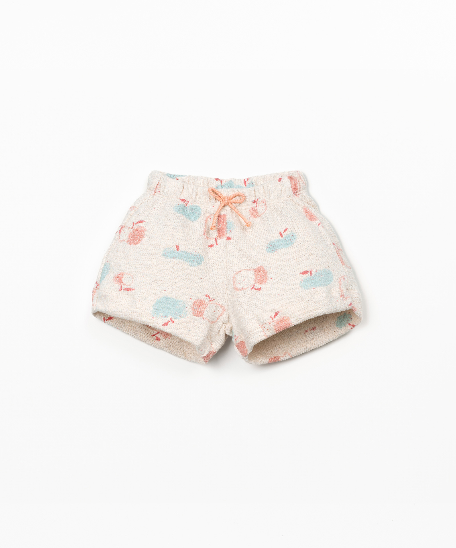 PRINTED EMBELLISHED JERSEY SHORTS