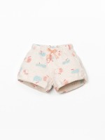 Pantaloncini in maglina con misto cotone rigenerativo e cotone riciclato Pantaloncini in maglina con misto cotone rigenerativo e cotone riciclato
