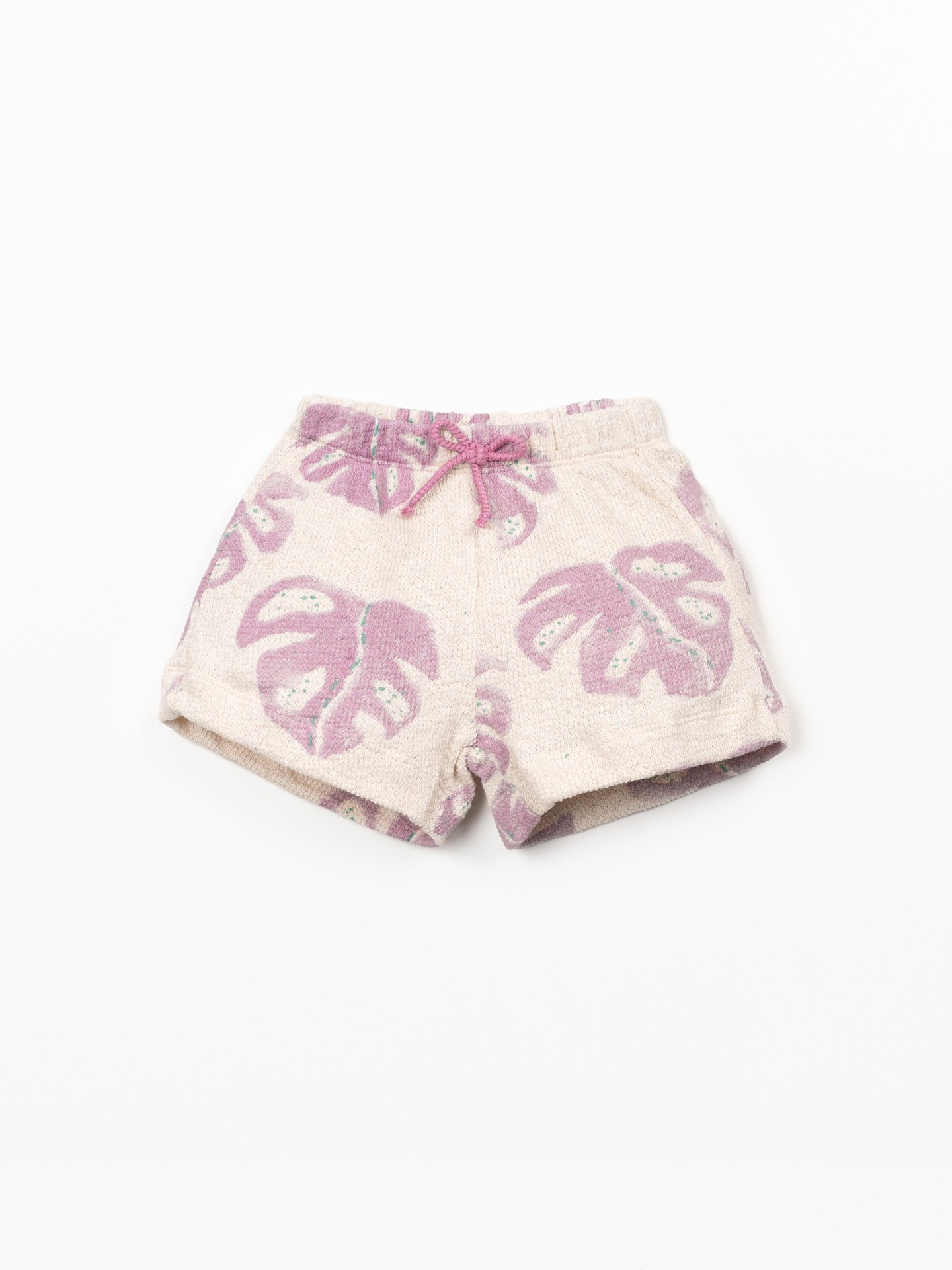 Pantaloncini in maglina con misto cotone rigenerativo e cotone riciclato