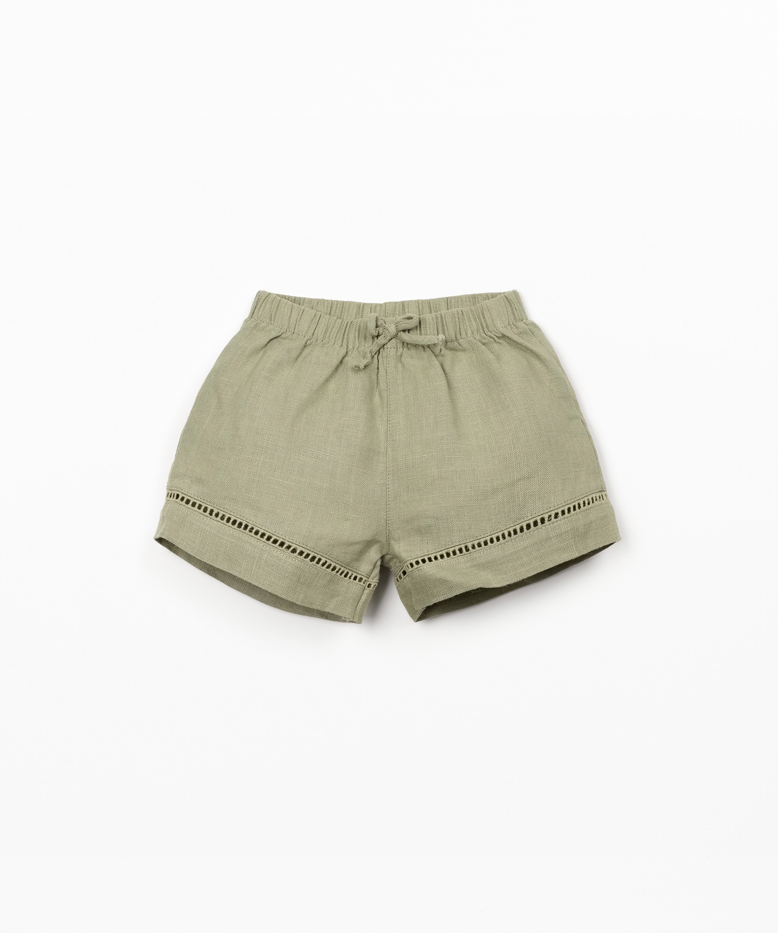 LINEN SHORTS
