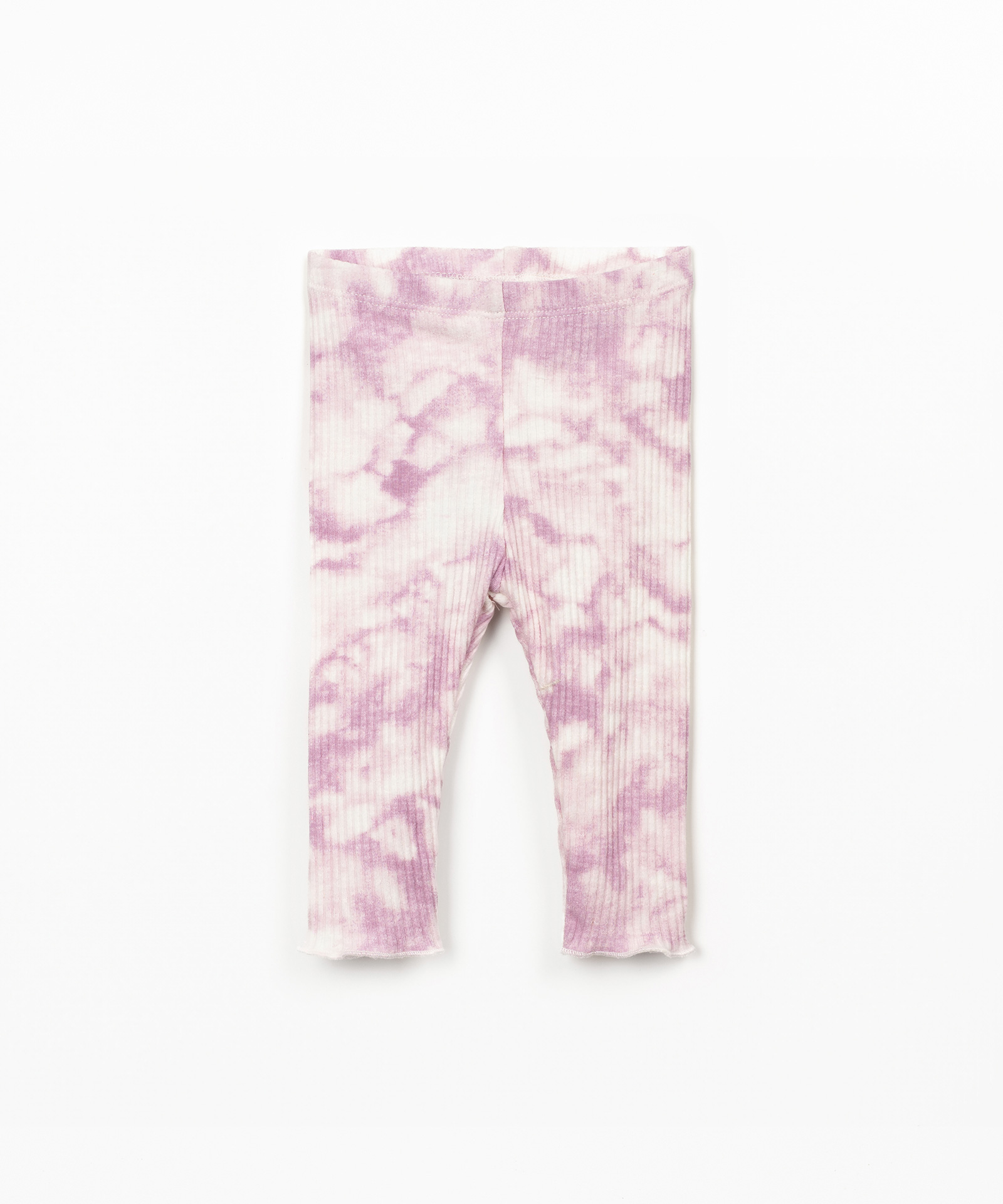 PRINTED RIB FLAMÉ LEGGINGS