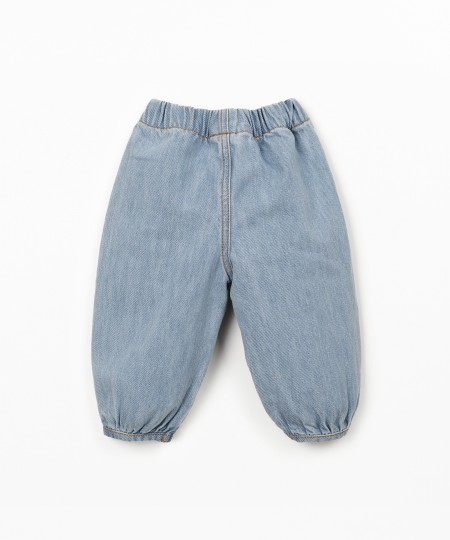 Pantaloni in denim con tasca