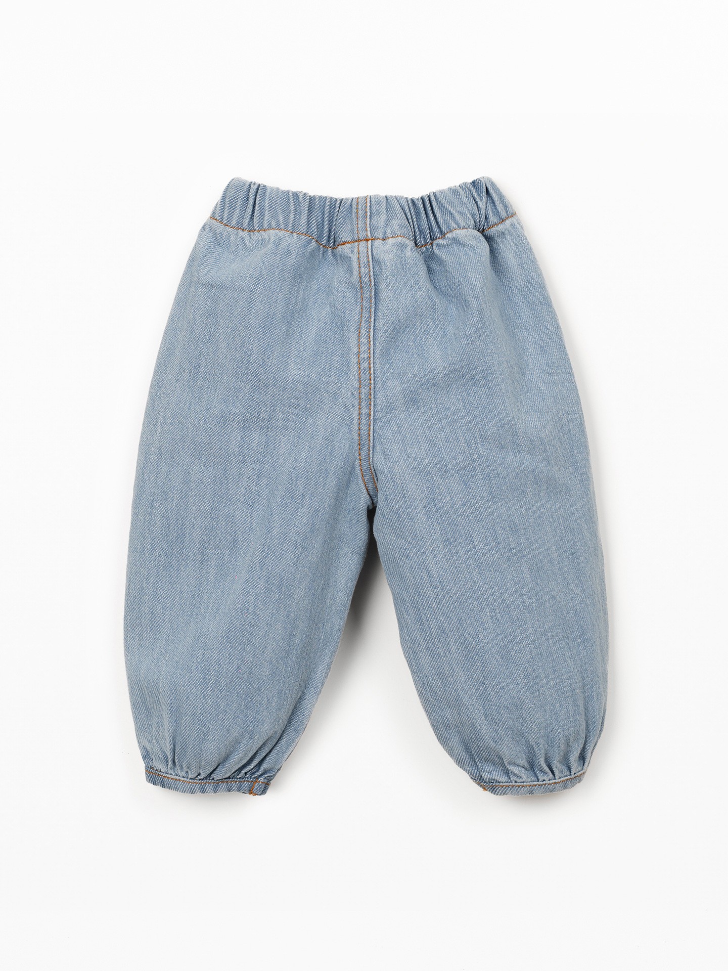 Denim pants with pocket