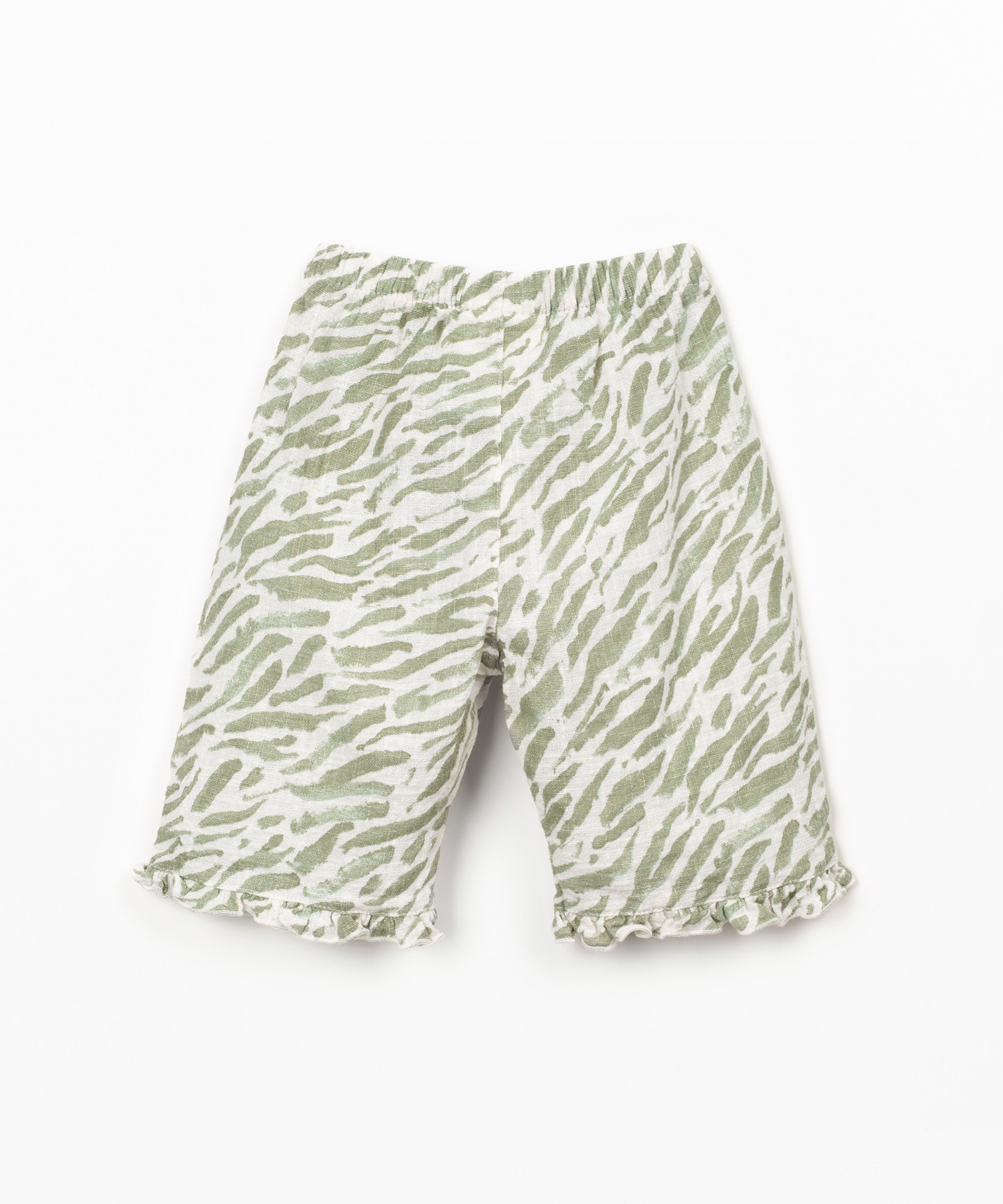 PRINTED WOVEN TROUSERS