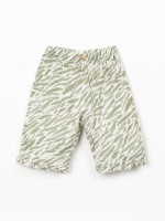 Pantalon avec imprim� et taille �lastique