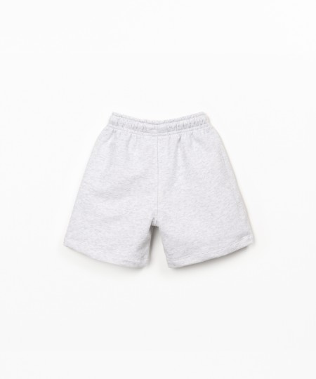Short en maille avec poches