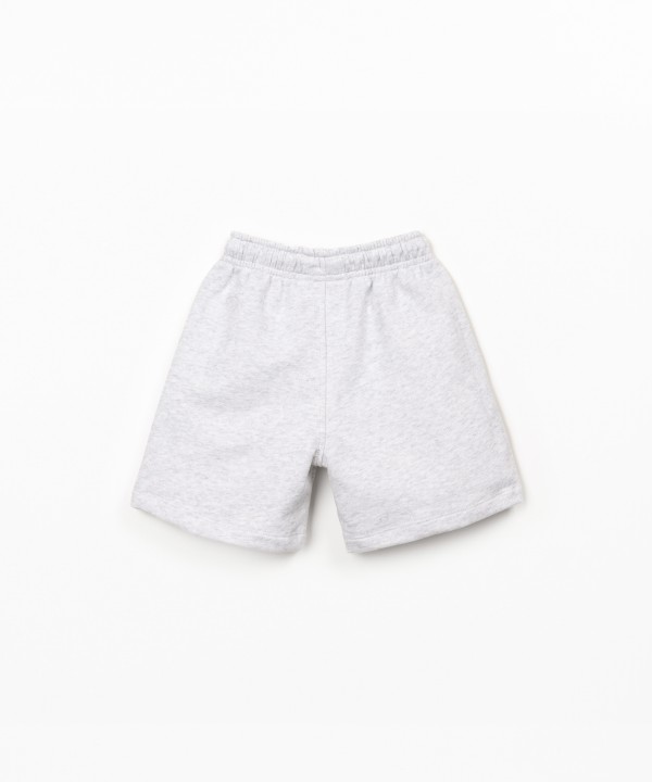 Pantaloncini in maglina con tasche
