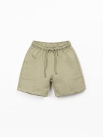 Pantaloncini in maglina con tasche