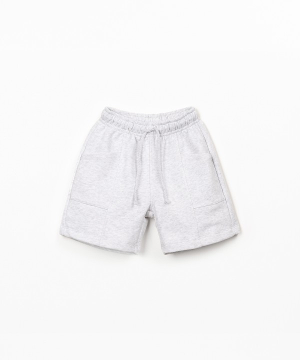 Pantaloncini in maglina con tasche