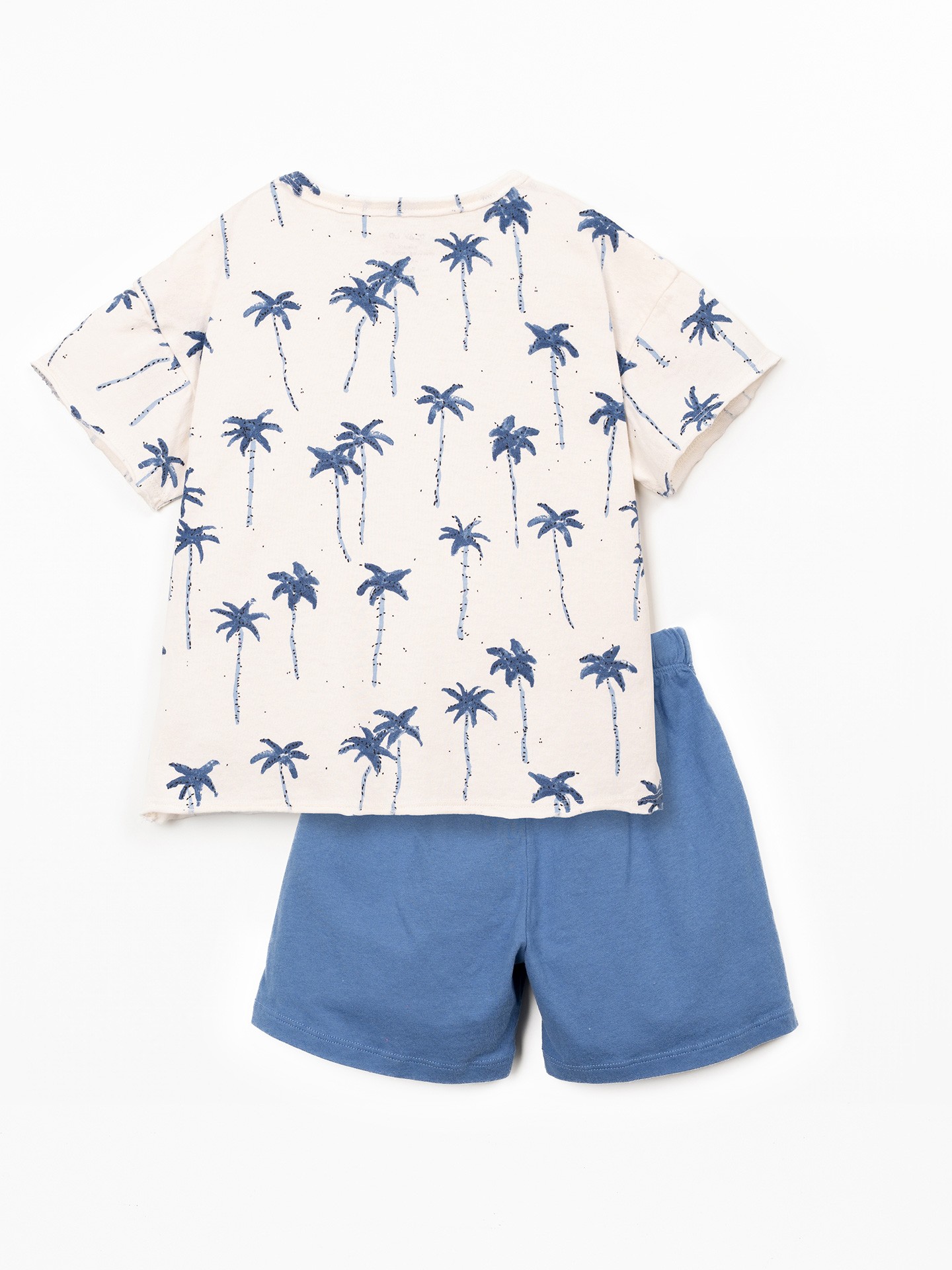 Pijama de malha com algodão orgânico e reciclado