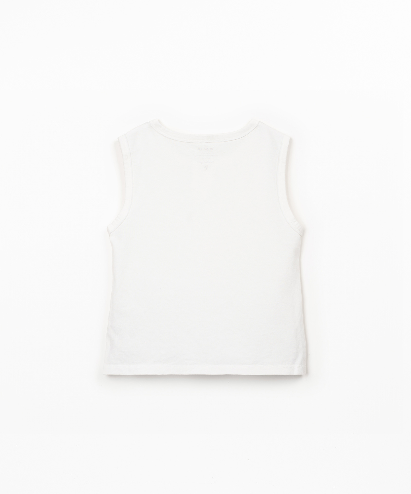 JERSEY SLEEVELESS T-SHIRT