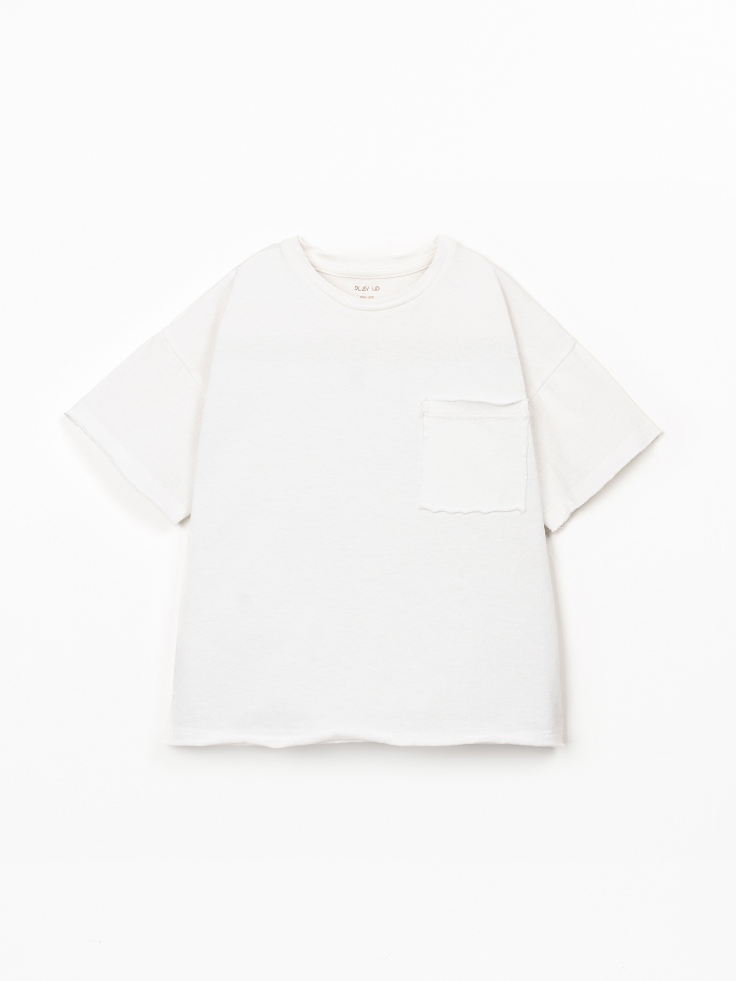 T-shirt con taschino sul petto