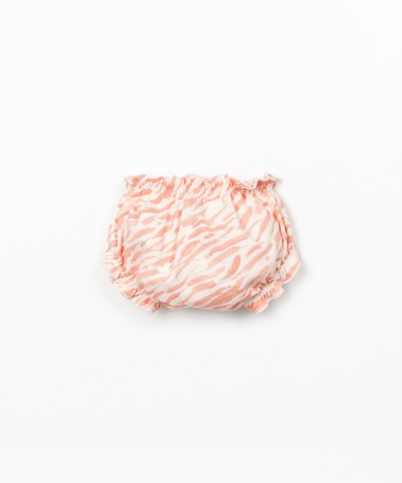 Cueca de banho com estampado