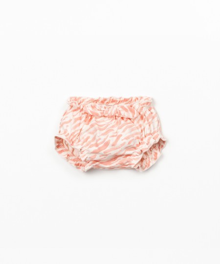 Cueca de banho com estampado