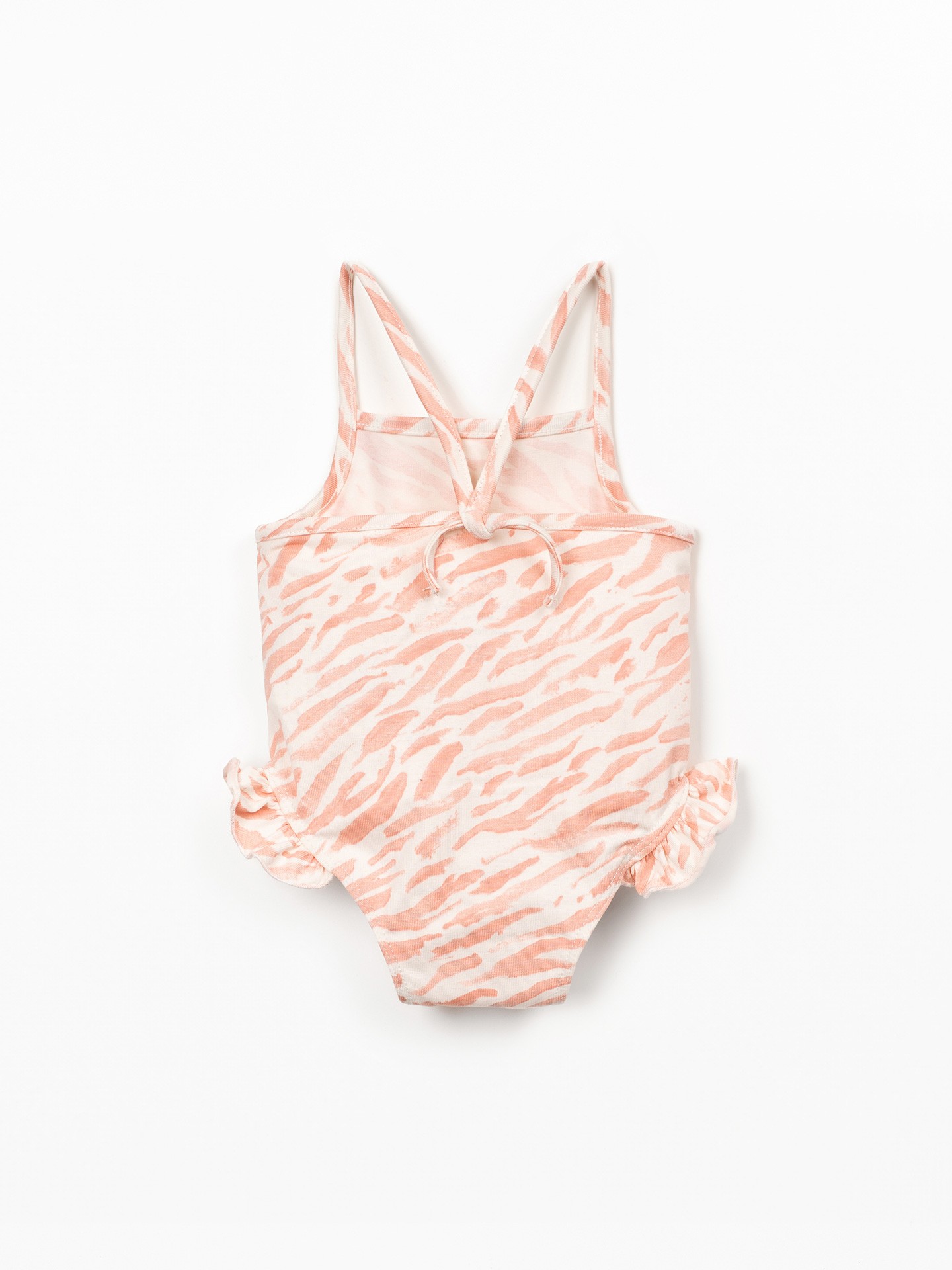 Costume da bagno stampato in cotone biologico