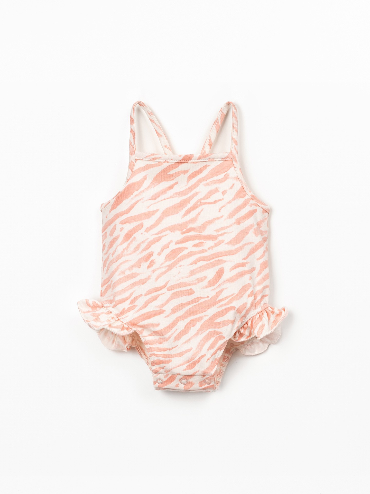 Costume da bagno stampato in cotone biologico