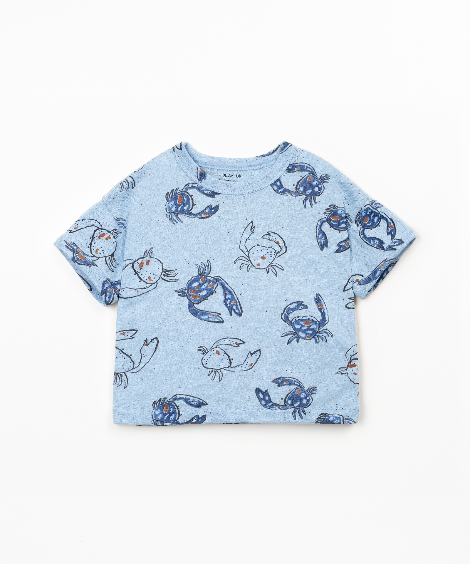 PRINTED FLAMÉ JERSEY T-SHIRT
