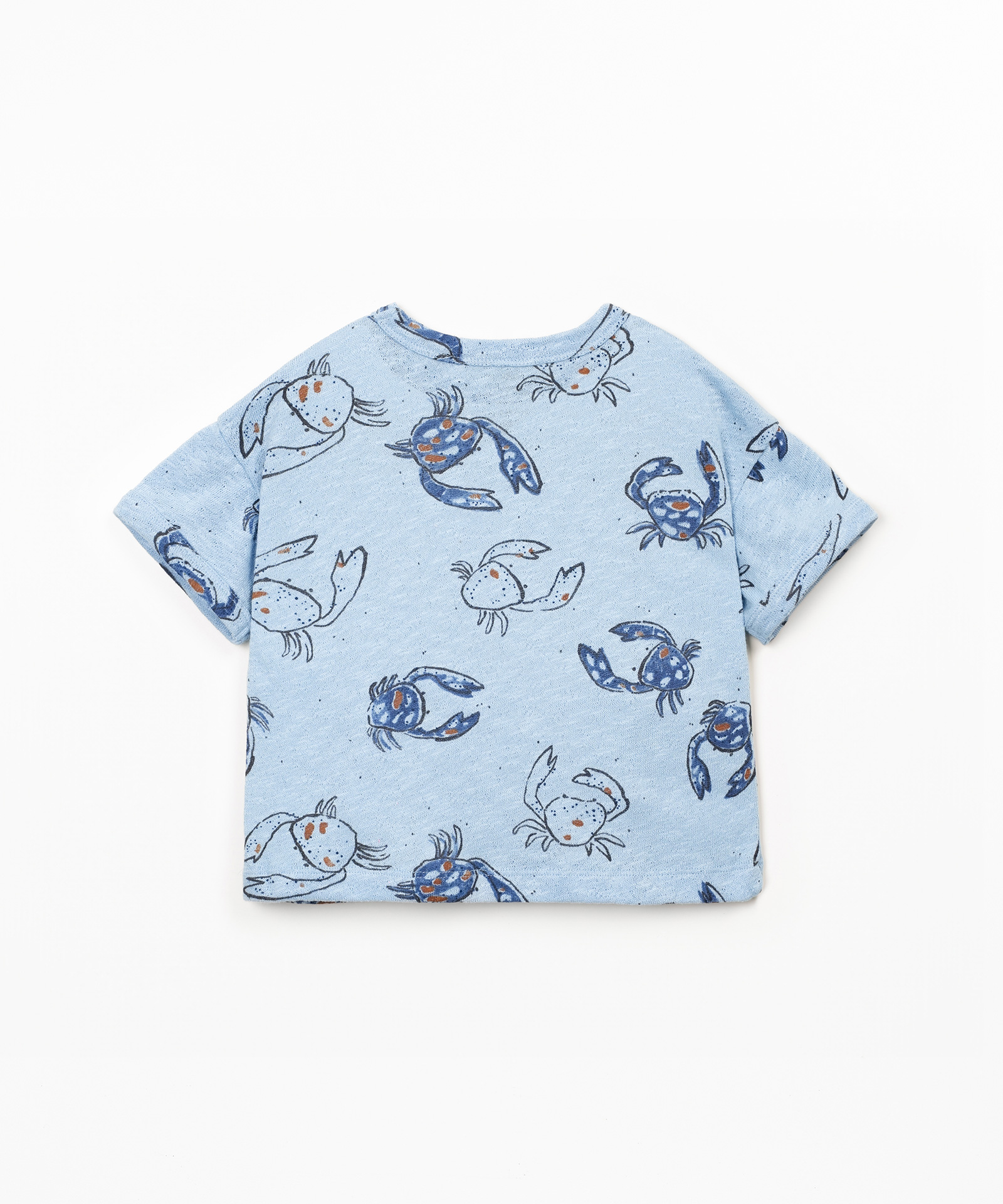 PRINTED FLAMÉ JERSEY T-SHIRT