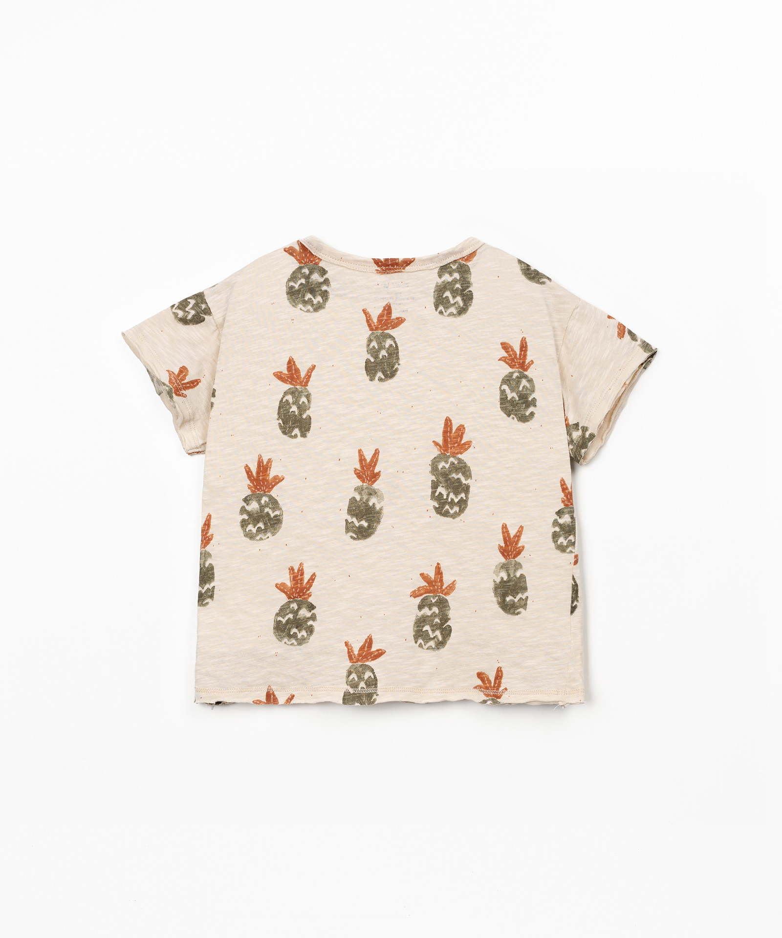 PRINTED FLAMÉ JERSEY T-SHIRT