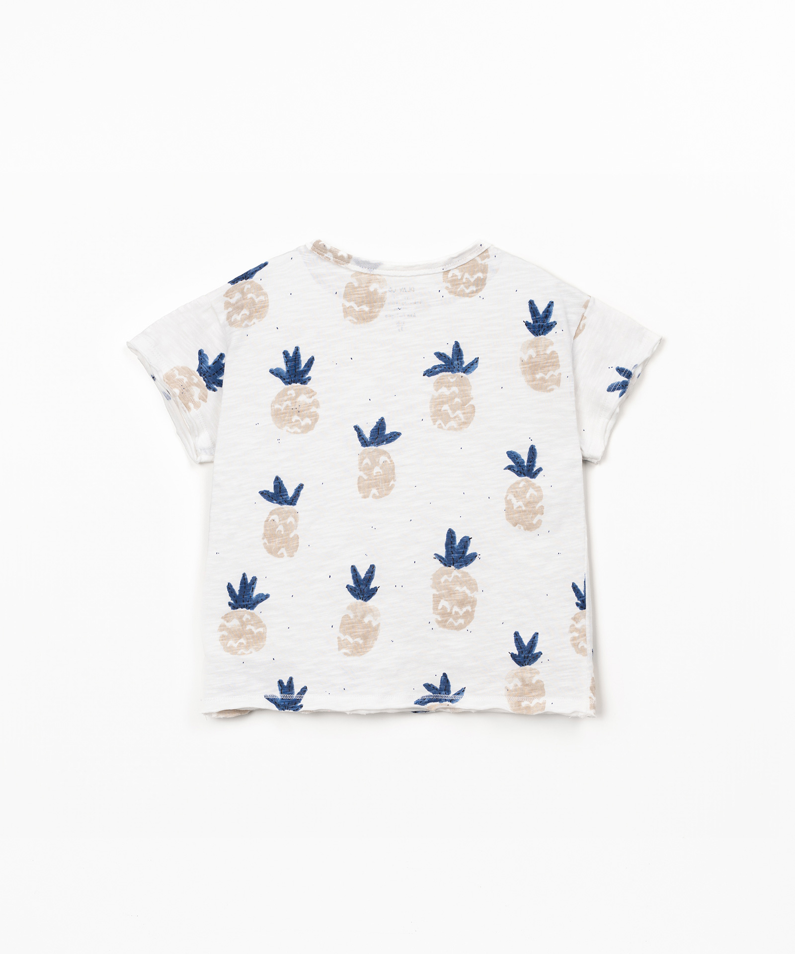 PRINTED FLAMÉ JERSEY T-SHIRT
