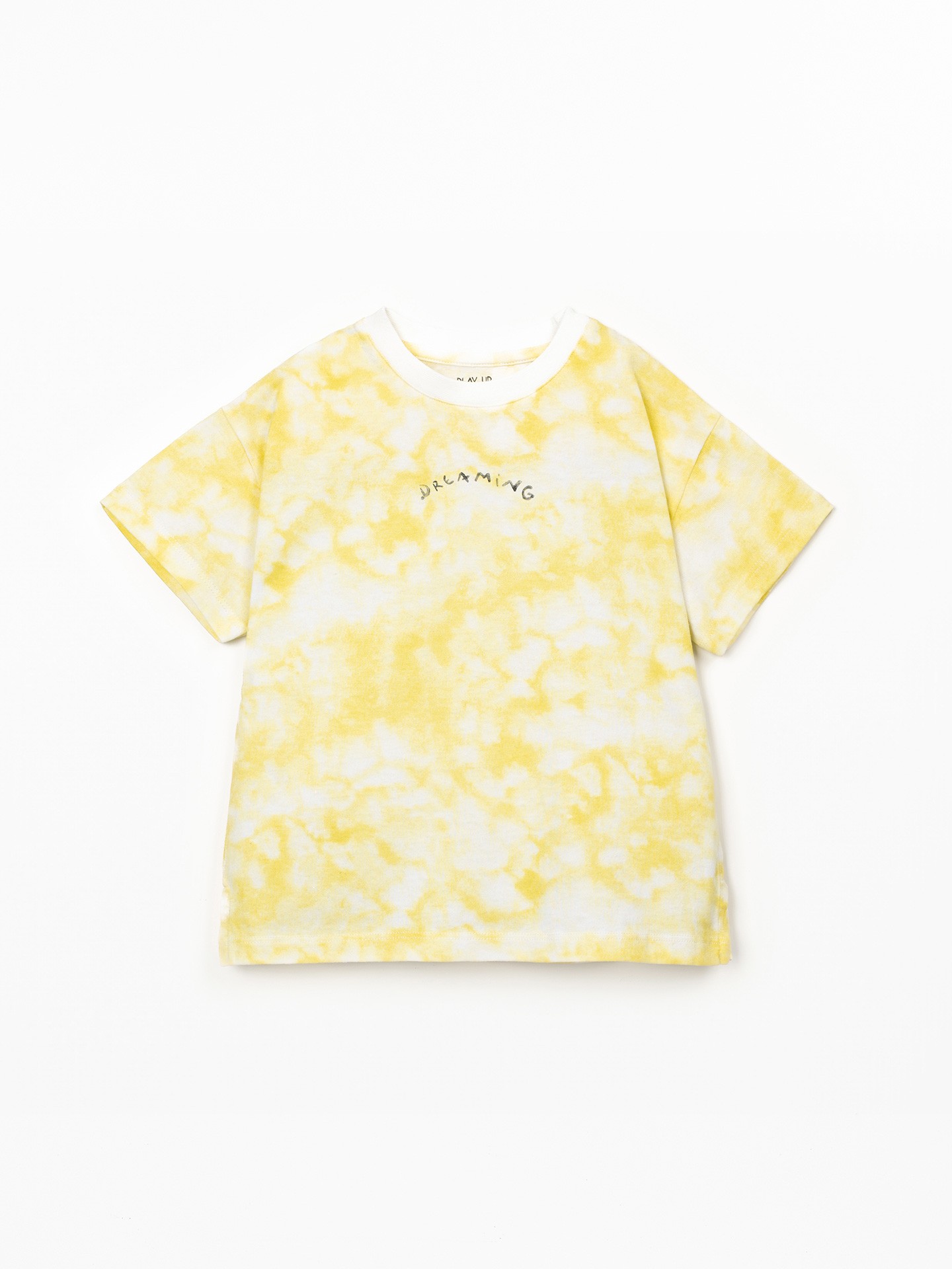 T-shirt in misto cotone biologico e cotone riciclato