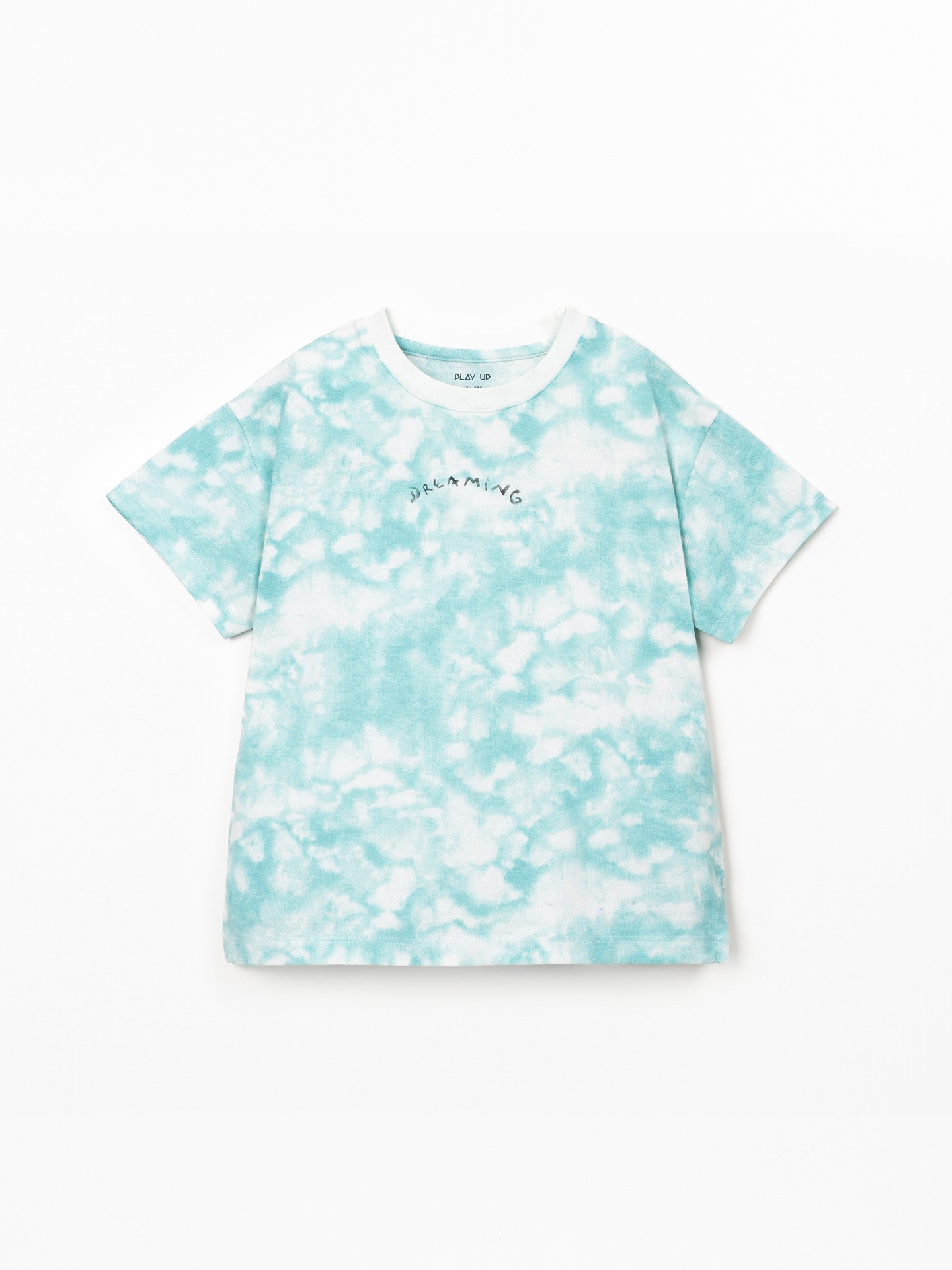 T-shirt in misto cotone biologico e cotone riciclato