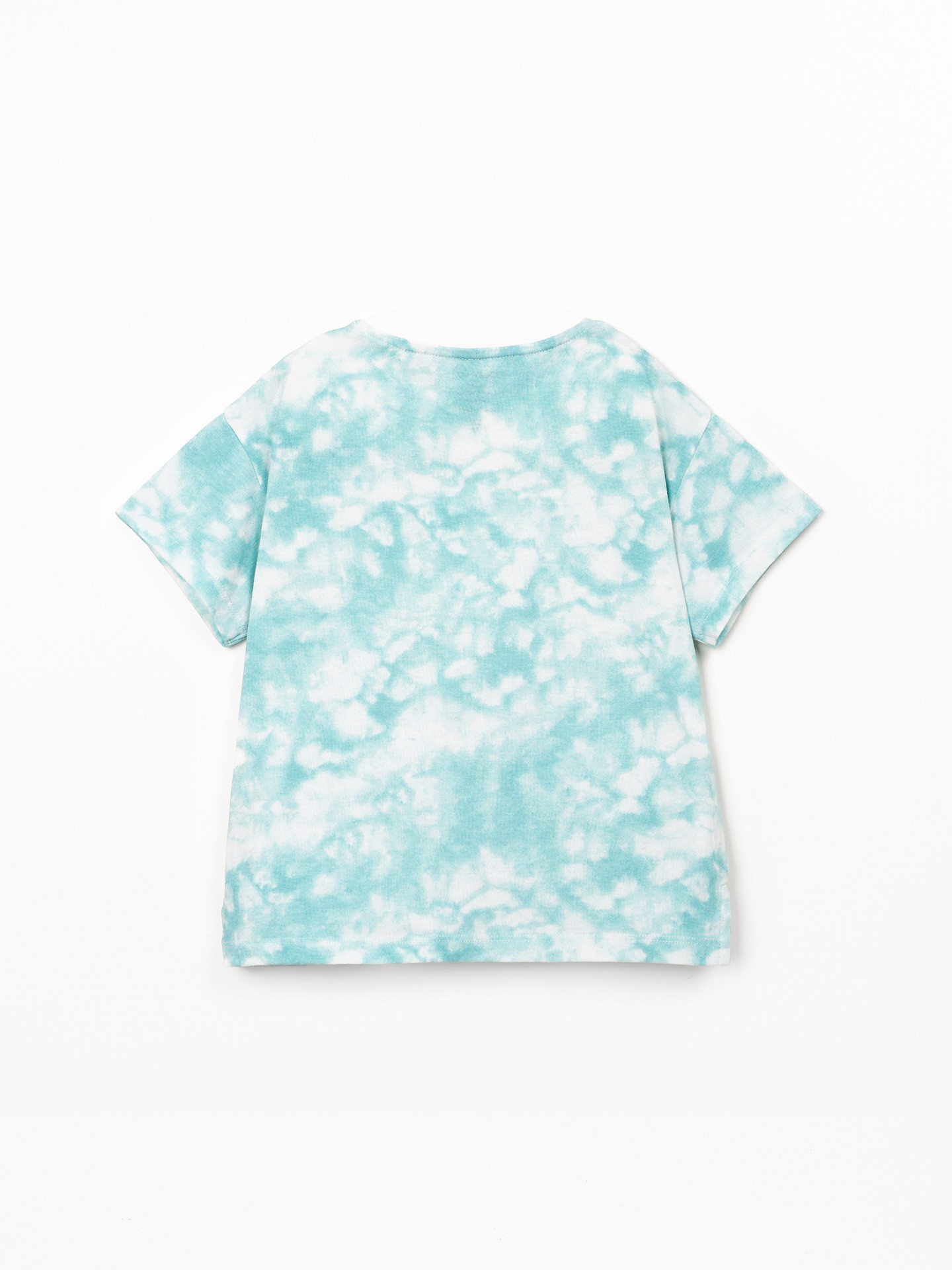 T-shirt in misto cotone biologico e cotone riciclato