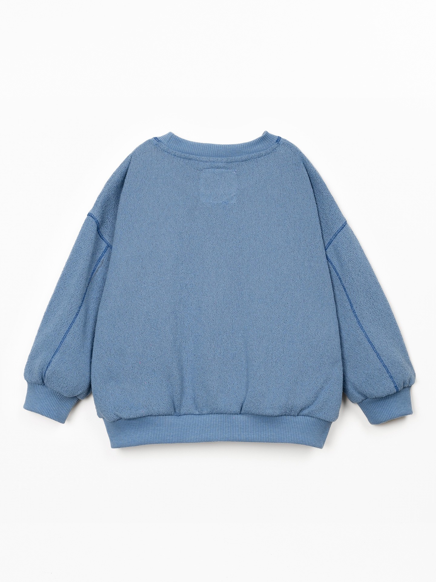 Sweater in recycled fiber blend