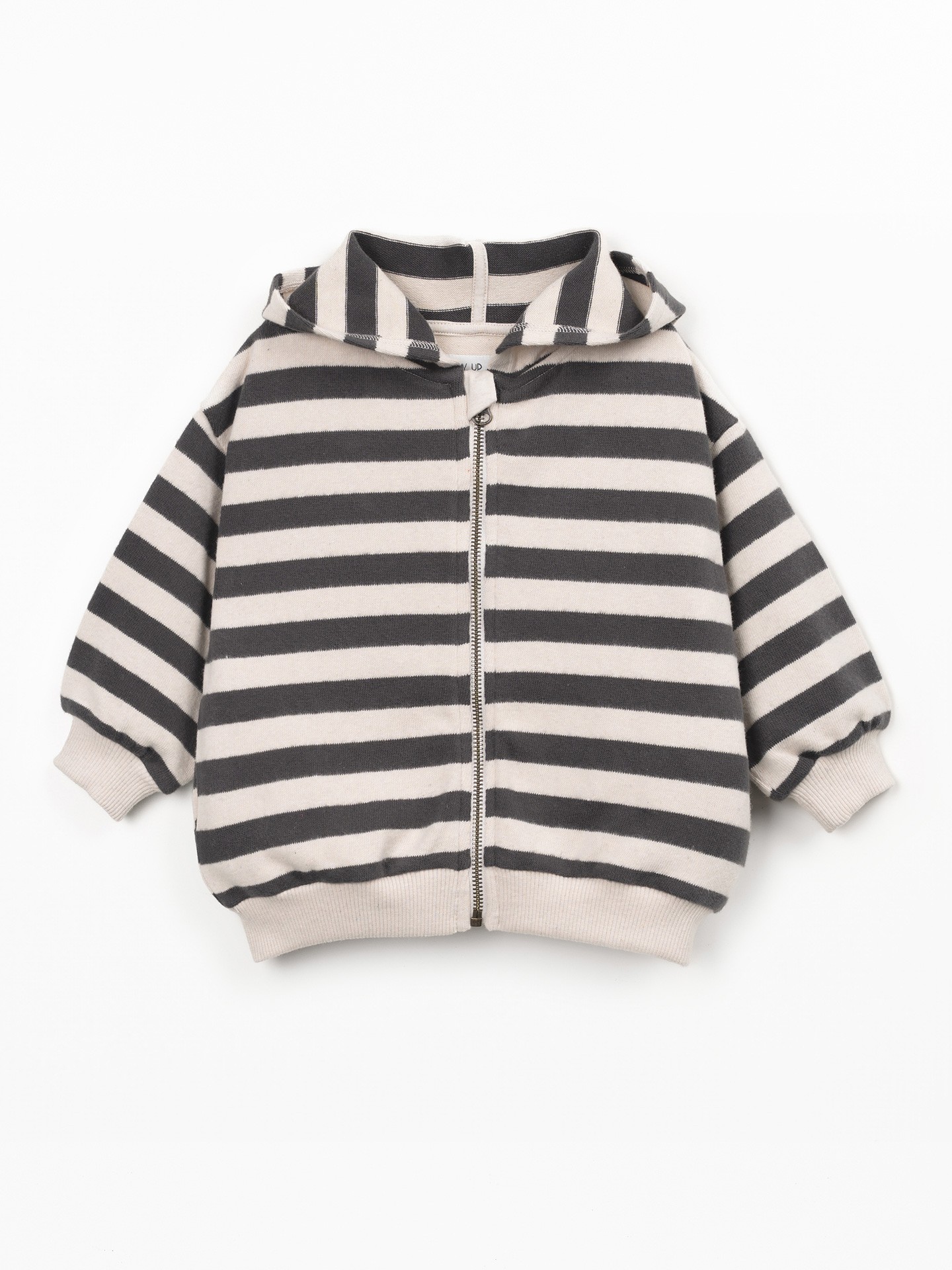 Giacca a maglia a righe