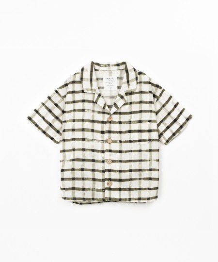 Camicia in tessuto con stampa