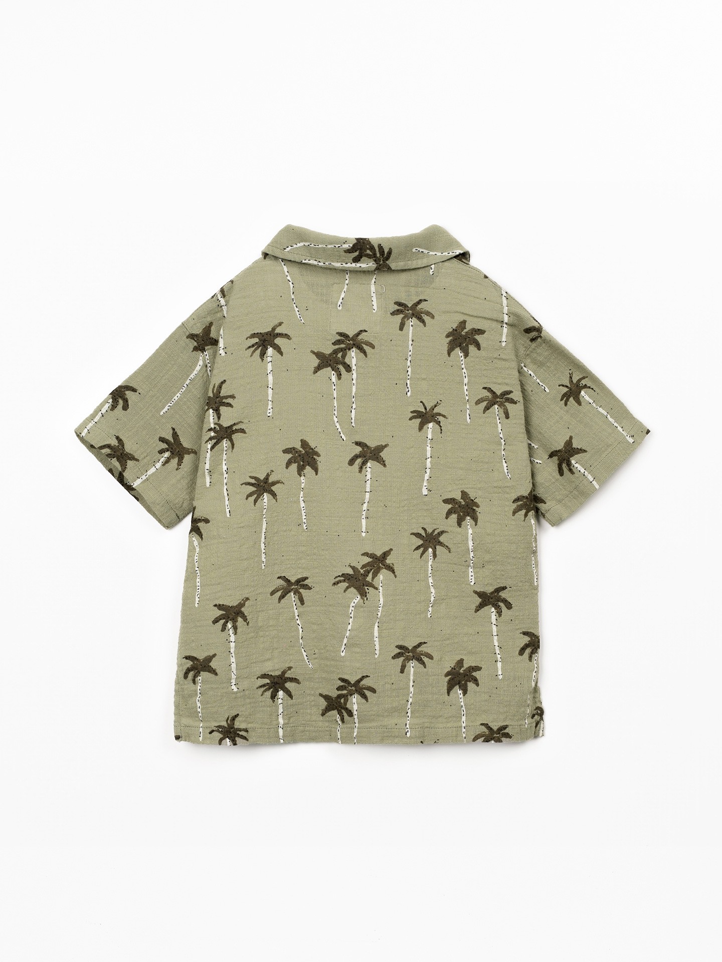 Camicia in cotone biologico con stampa
