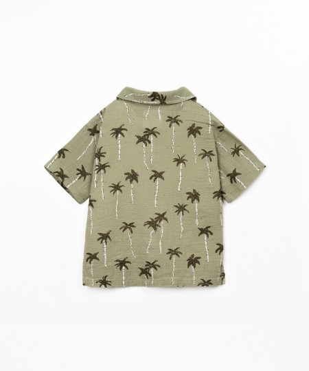 Camisa de algodón orgánico con estampado