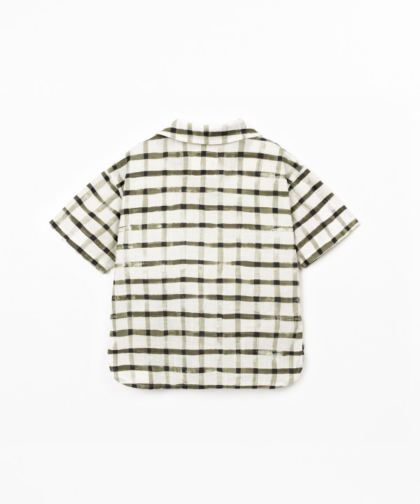 Camicia in tessuto con stampa
