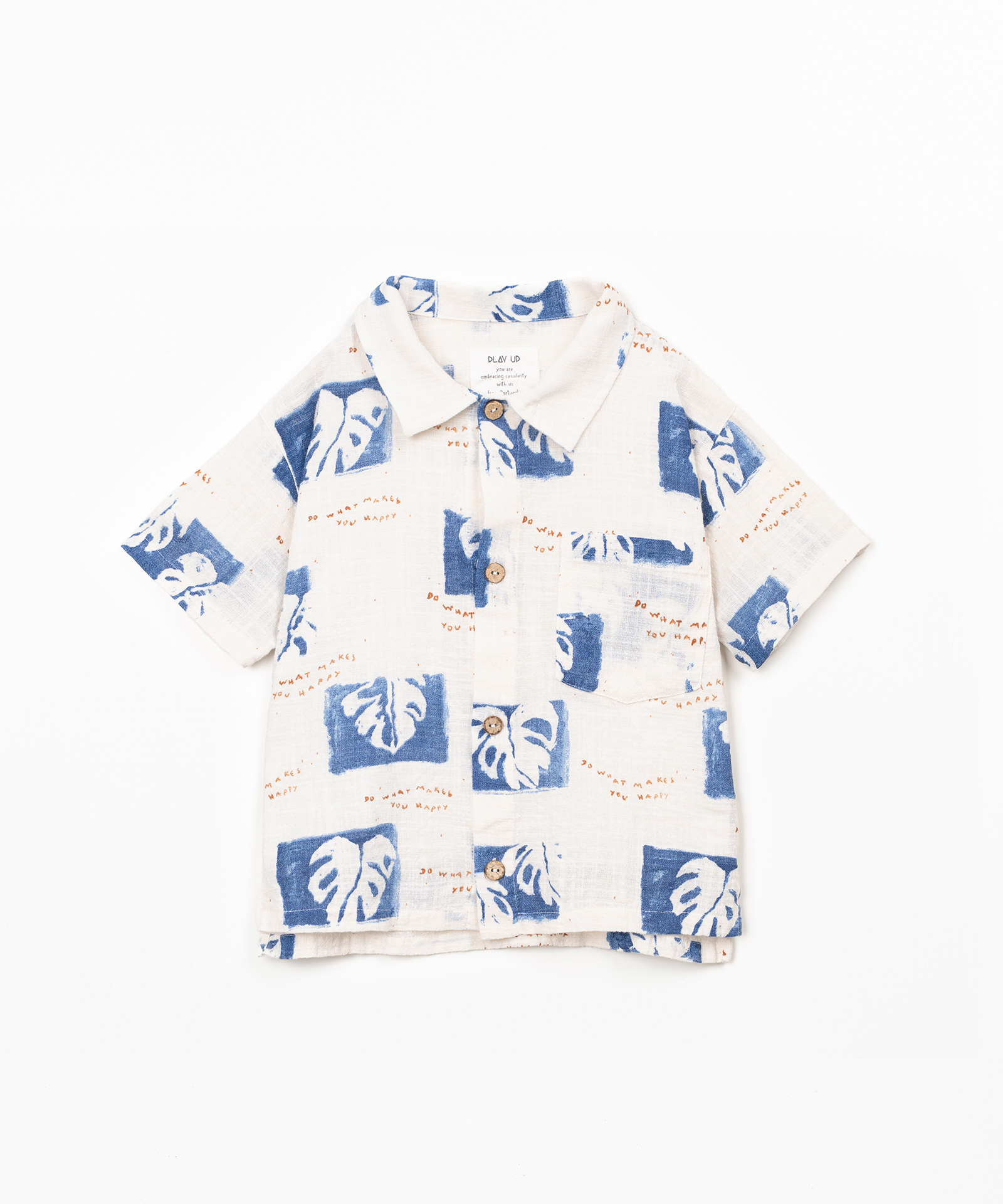 PRINTED WOVEN SHIRT