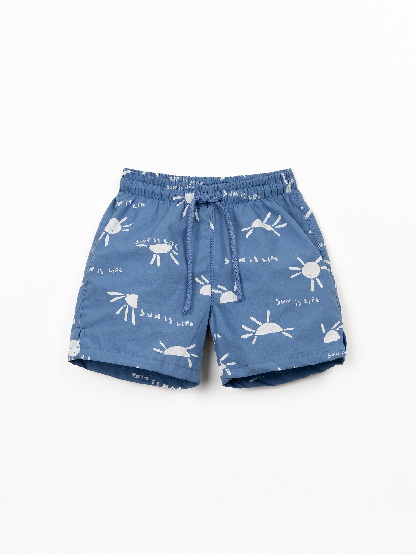 Pantaloncini da bagno in cotone biologico